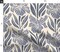 Block Print Floral Periwinkle Blue Irises Bohemian Farmhouse Flowers Cottagecore Custom Printed Fabric by Spoonflower Various Fabrics by the Yard or Fat Quarter